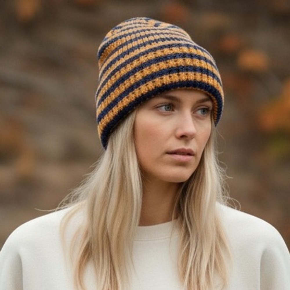 NWT FP Movement by Free People Stripe It Up  Beanie Hat Women One Size